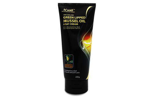 Hi Well Green Mussel Oil Heat Cream 200g