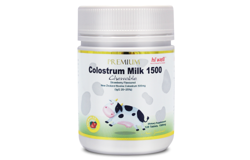 Hi Well Premium Colostrum 500 120 Capsules