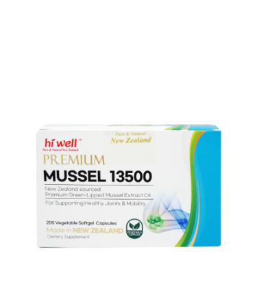 Hi Well Premium Mussel 13500 200Vegetable Softgel Capsules