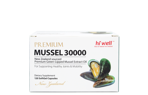 Hi Well Premium Mussel 30000 120Softgel Capsules